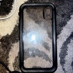 Waterproof iPhone XR case.